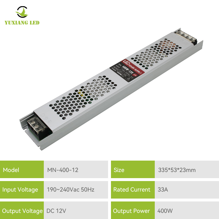 12v 400w Ultra Thin Led Power Supply