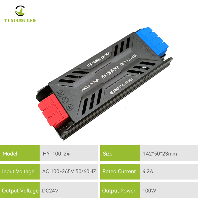 24v 100w Led High-performance linear semi-filled power supply