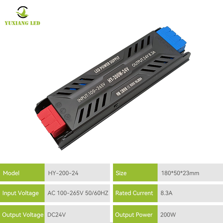 24v 200w Led High-performance linear semi-filled power supply