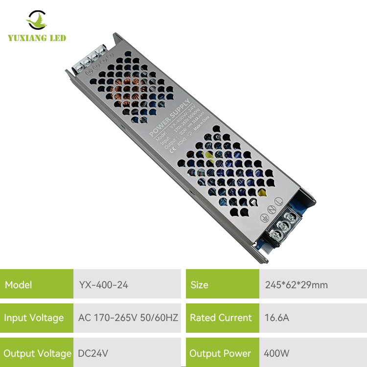 24v 400w Led Linear Lighting Power Supply