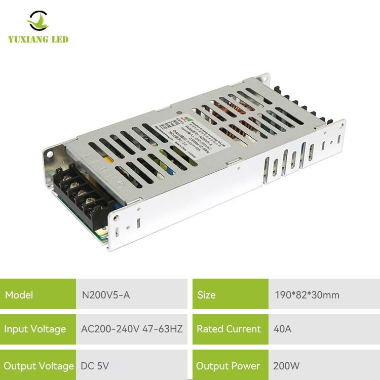 5v 40a Led Display Screen Power Supply