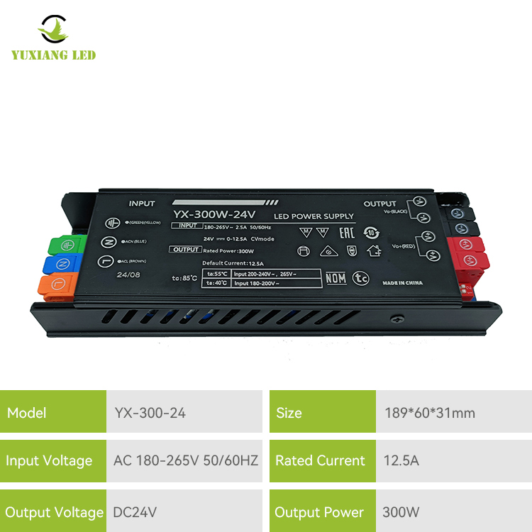 LED 24v 300w Led Linear Lighting Power Supply